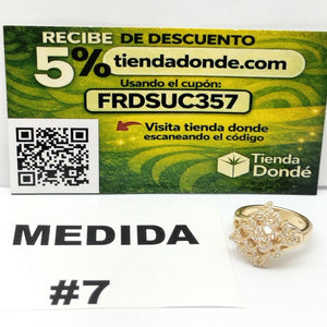 ANILLITO ORO 14 K 8.9 GRMS (SEMINUEVO)