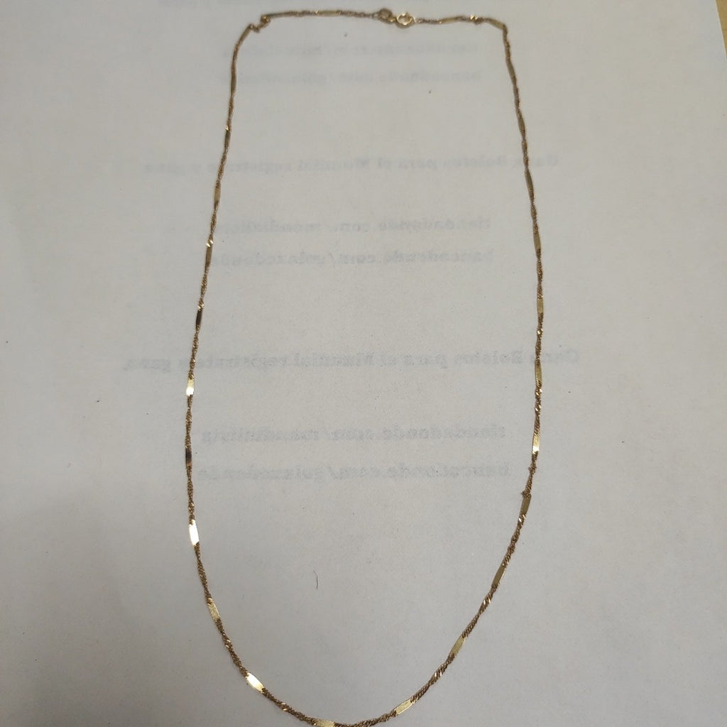 CADENA ORO 14 K 2,00 GRMS (SEMINUEVO)
