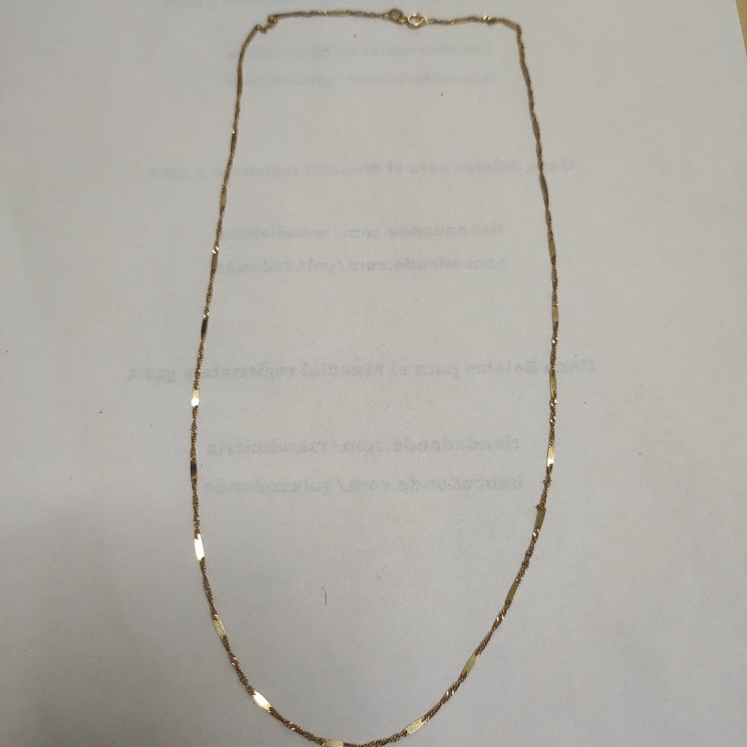 CADENA ORO 14 K 2,00 GRMS (SEMINUEVO)
