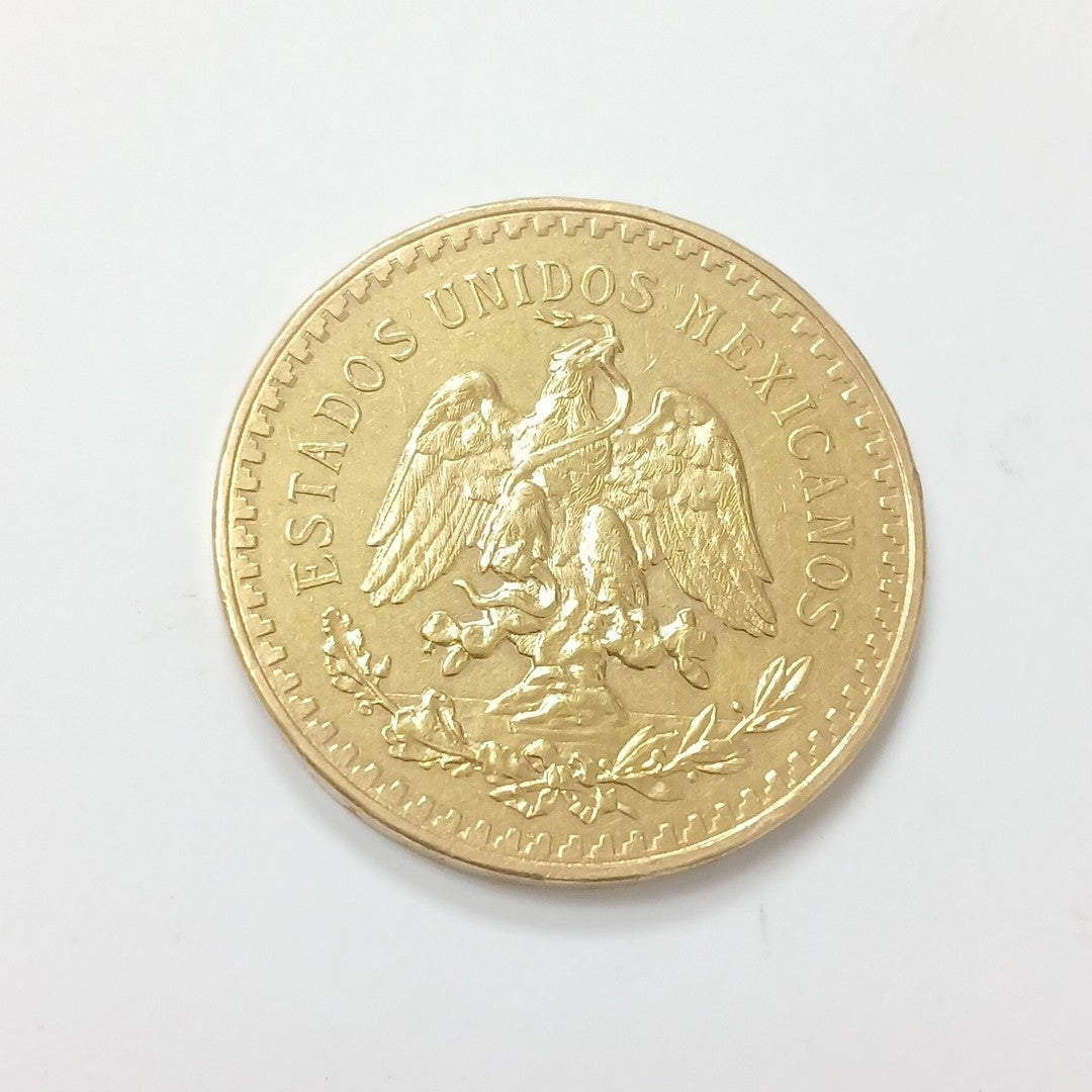 K1 41.6 GRMS 21 K IDENTIFICACIÓN MONEDA NOMINATIVA MONEDAS PESOS 50 PES (SEMINUEVO)