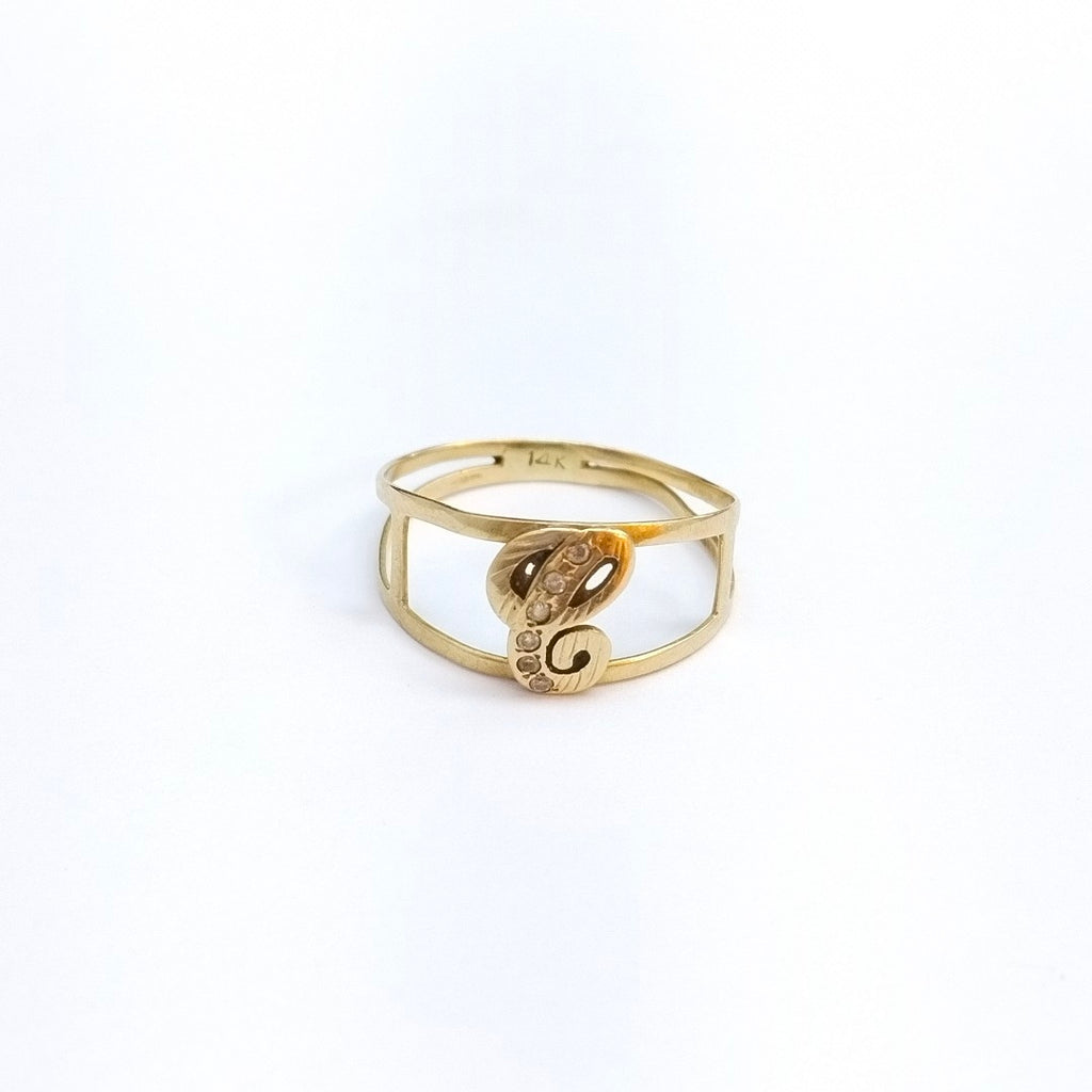 ANILLITO ORO 14 K 1.7 GRMS (SEMINUEVO)
