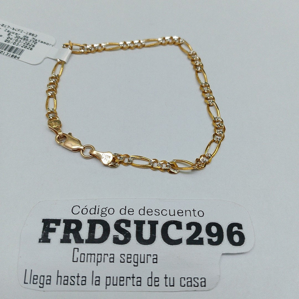 PULSERA ORO 14 K 4.3 GRMS (SEMINUEVO)