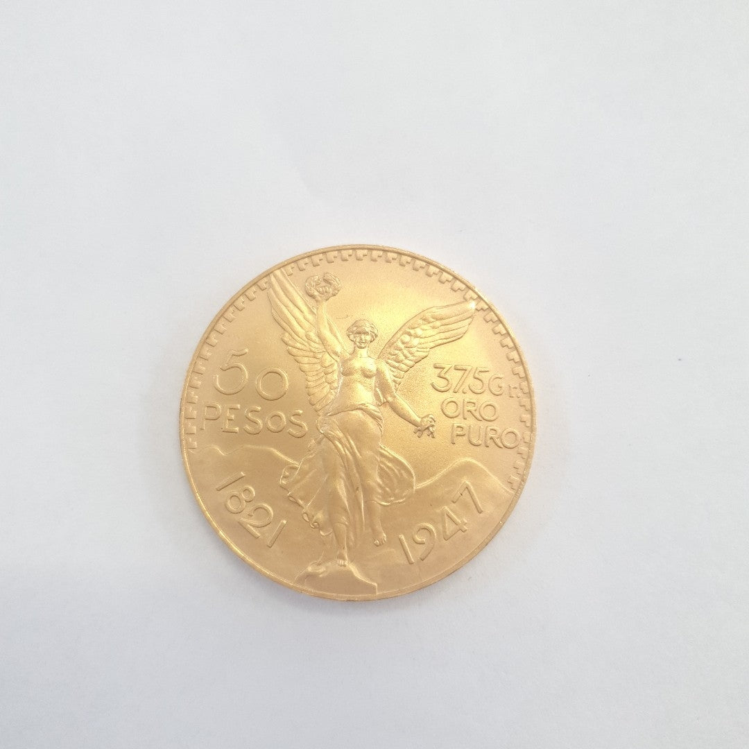 K1 41.6 GRMS 21 K IDENTIFICACIÓN MONEDA NOMINATIVA MONEDAS PESOS 50 PESO (SEMINUEVO)