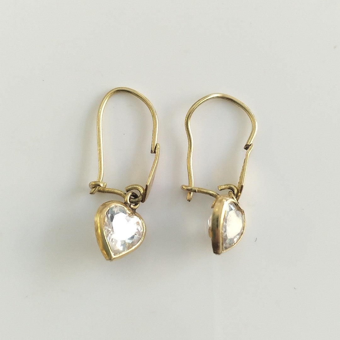 ARETES PAR ORO 10 K 1.1 GRMS (SEMINUEVO)