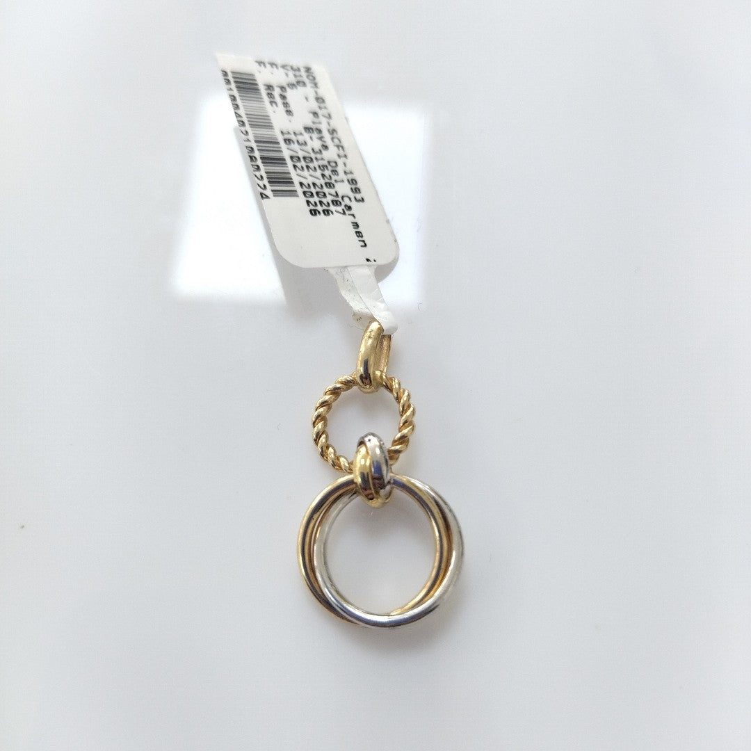 DIJE ORO,ORO COMBINADO 14 K 1,80 GRMS (SEMINUEVO)