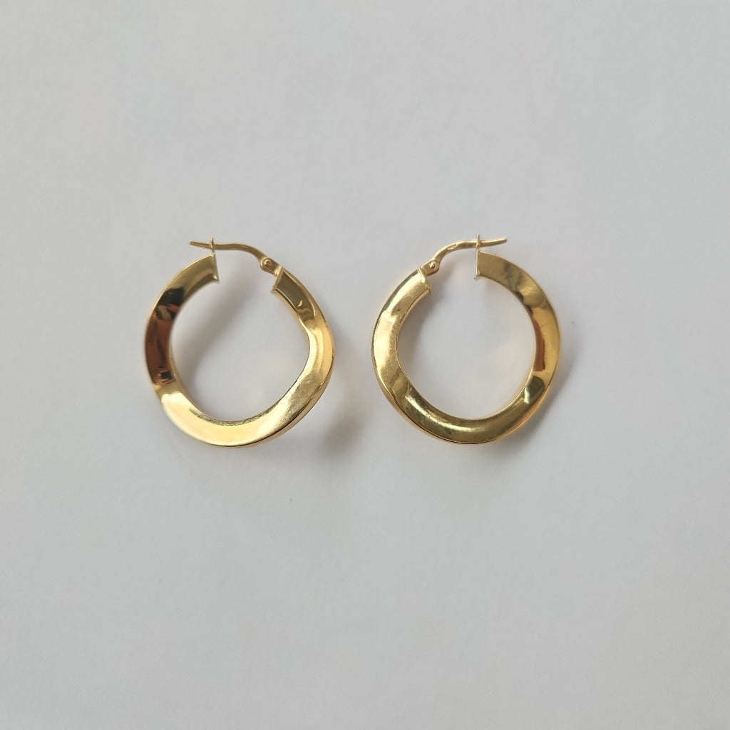 ARRACADAS PAR ORO 14 K 3,90 GRMS (SEMINUEVO)