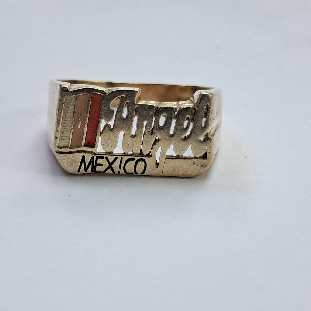ANILLO ORO 14 K 6,20 GRMS (SEMINUEVO)