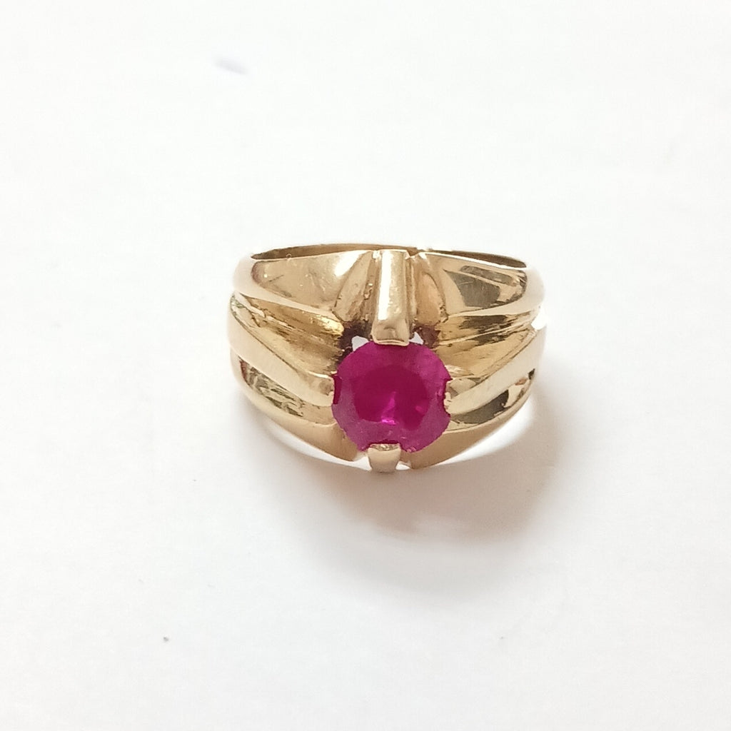 ANILLO ORO 14 K 12.6 GRMS (SEMINUEVO)