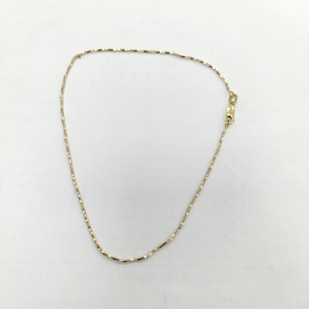 PULSERA ORO,ORO BLANCO 14 K 2,10 GRMS (SEMINUEVO)