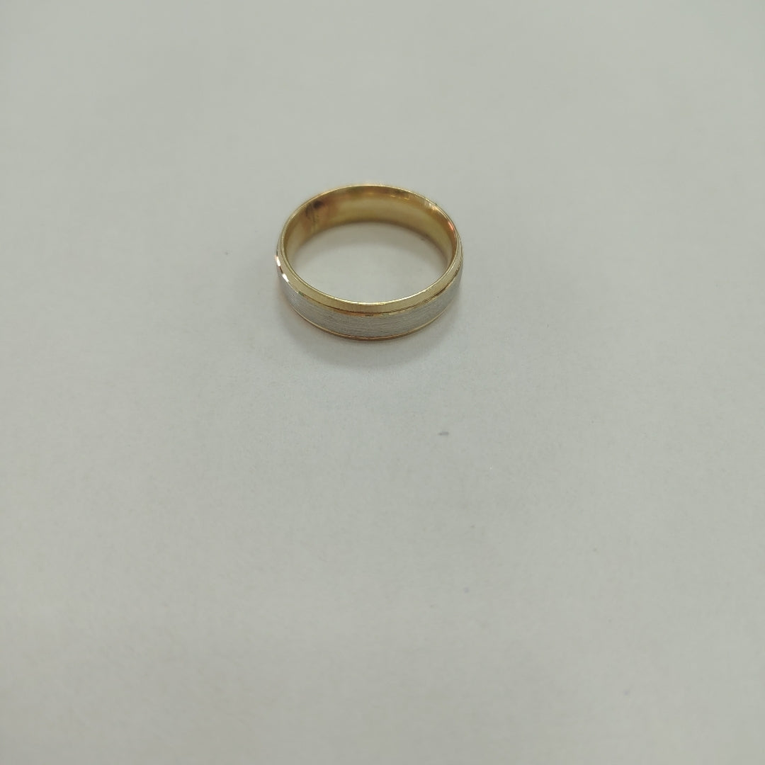 ARGOLLA ORO, ORO COMBINADO 14 K 3.3 GRMS (SEMINUEVO)