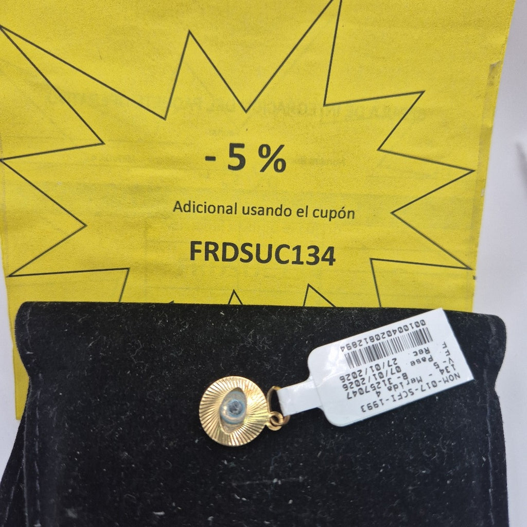 DIJE ORO 18 K 1.1 GRMS (SEMINUEVO)