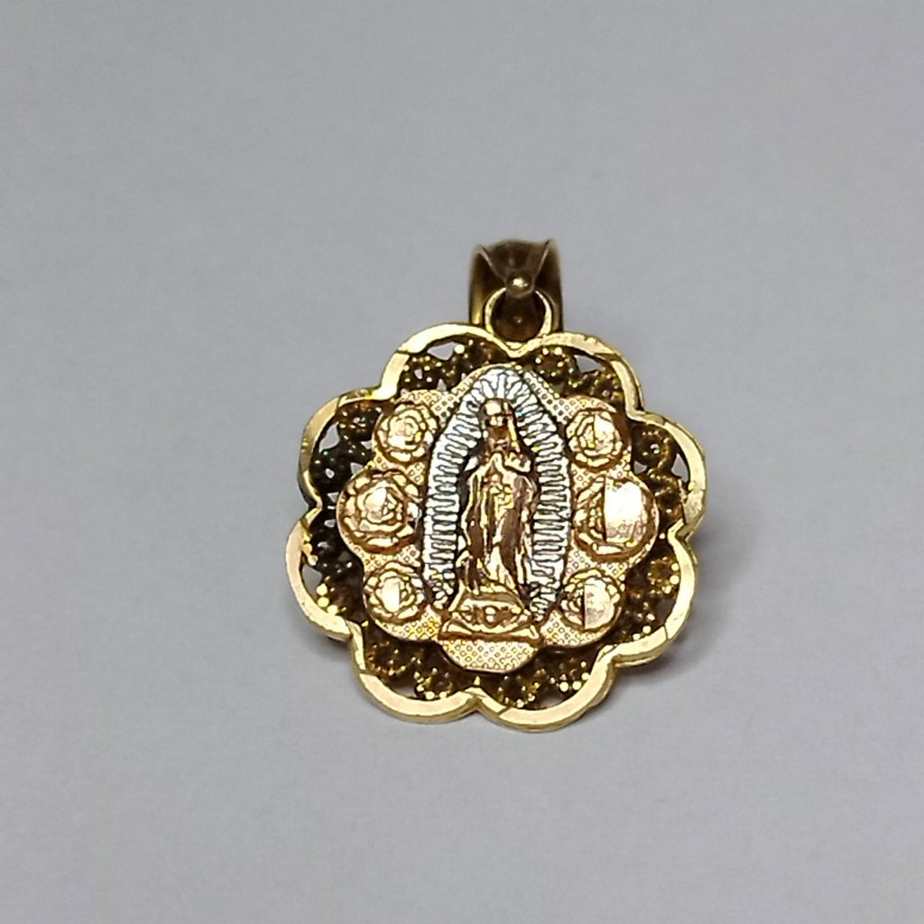 MEDALLA RELIGIOSA ORO 14 K 1.3 GRMS (SEMINUEVO)
