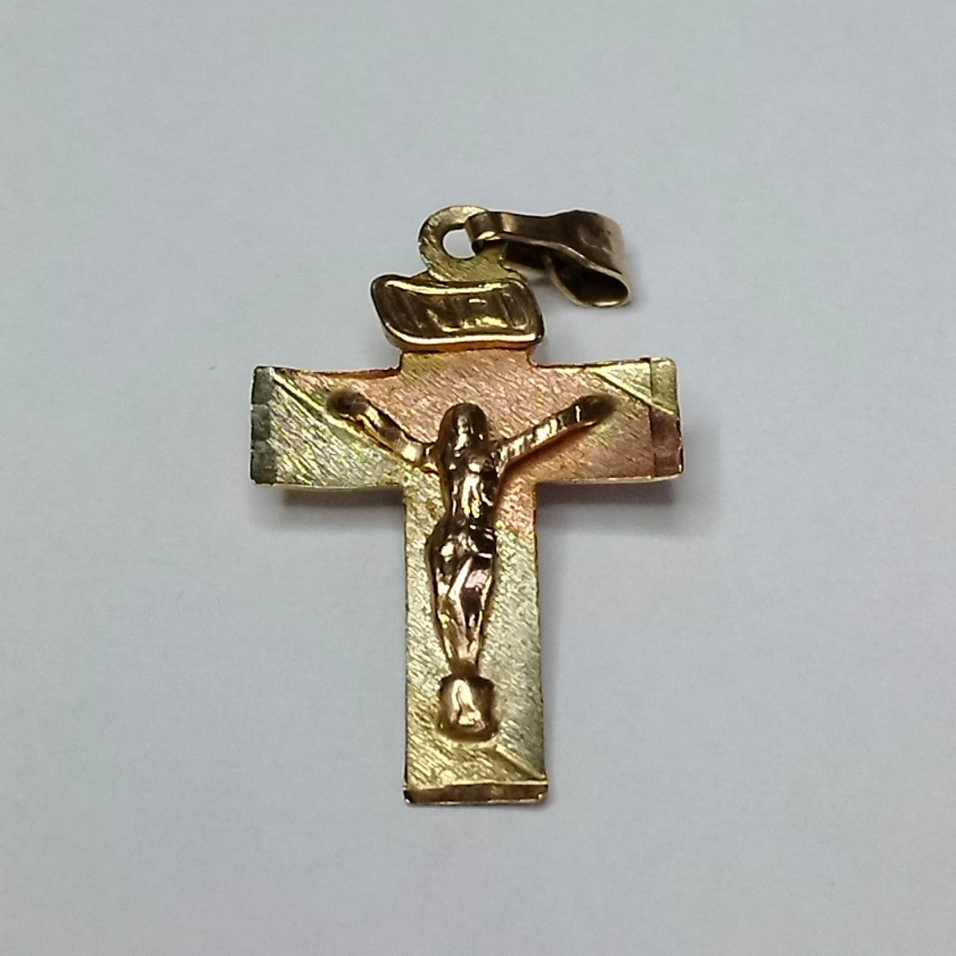 CRUCIFIJO ORO 10 K 1 GRMS (SEMINUEVO)
