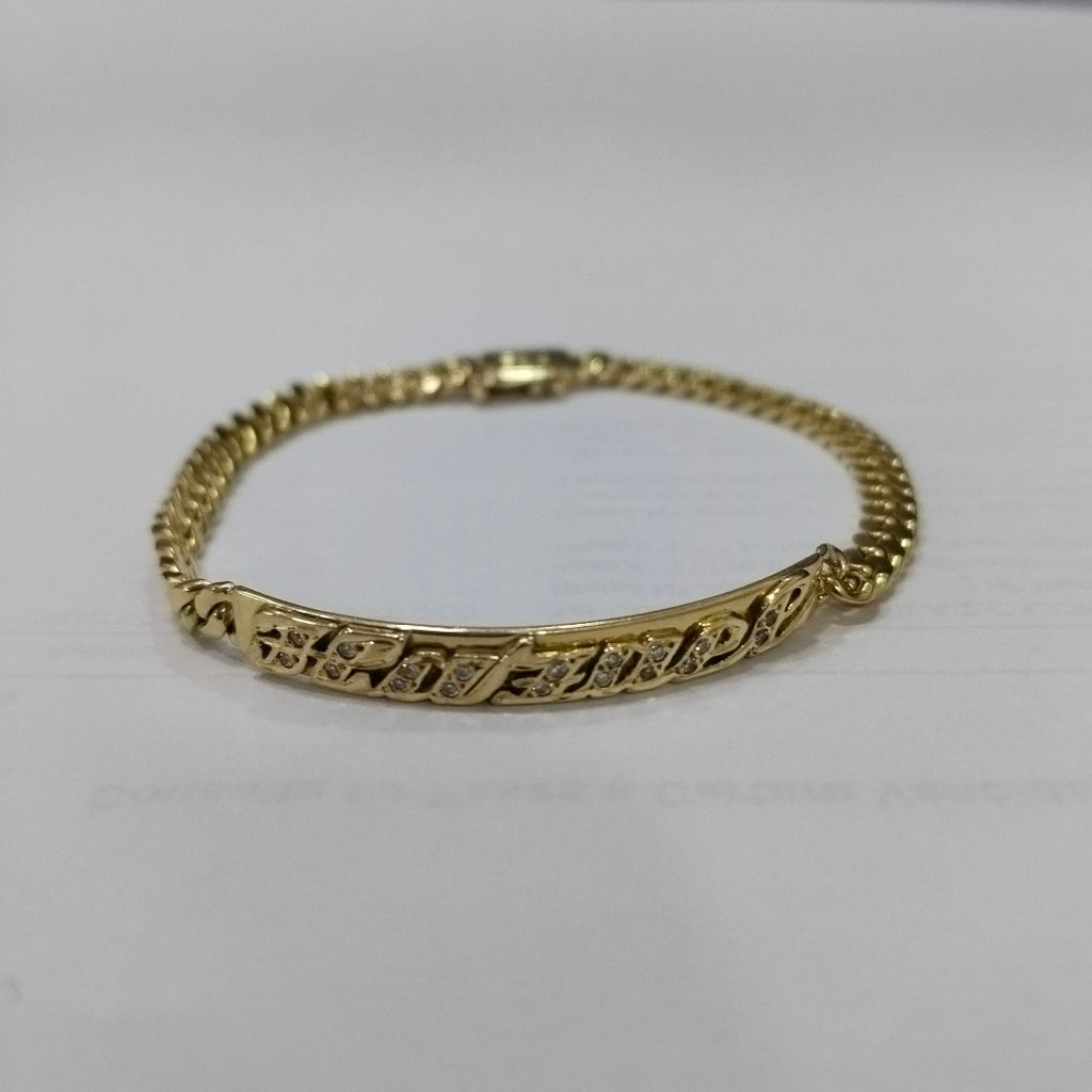 ESCLAVA ORO 14 K 17 GRMS (SEMINUEVO)