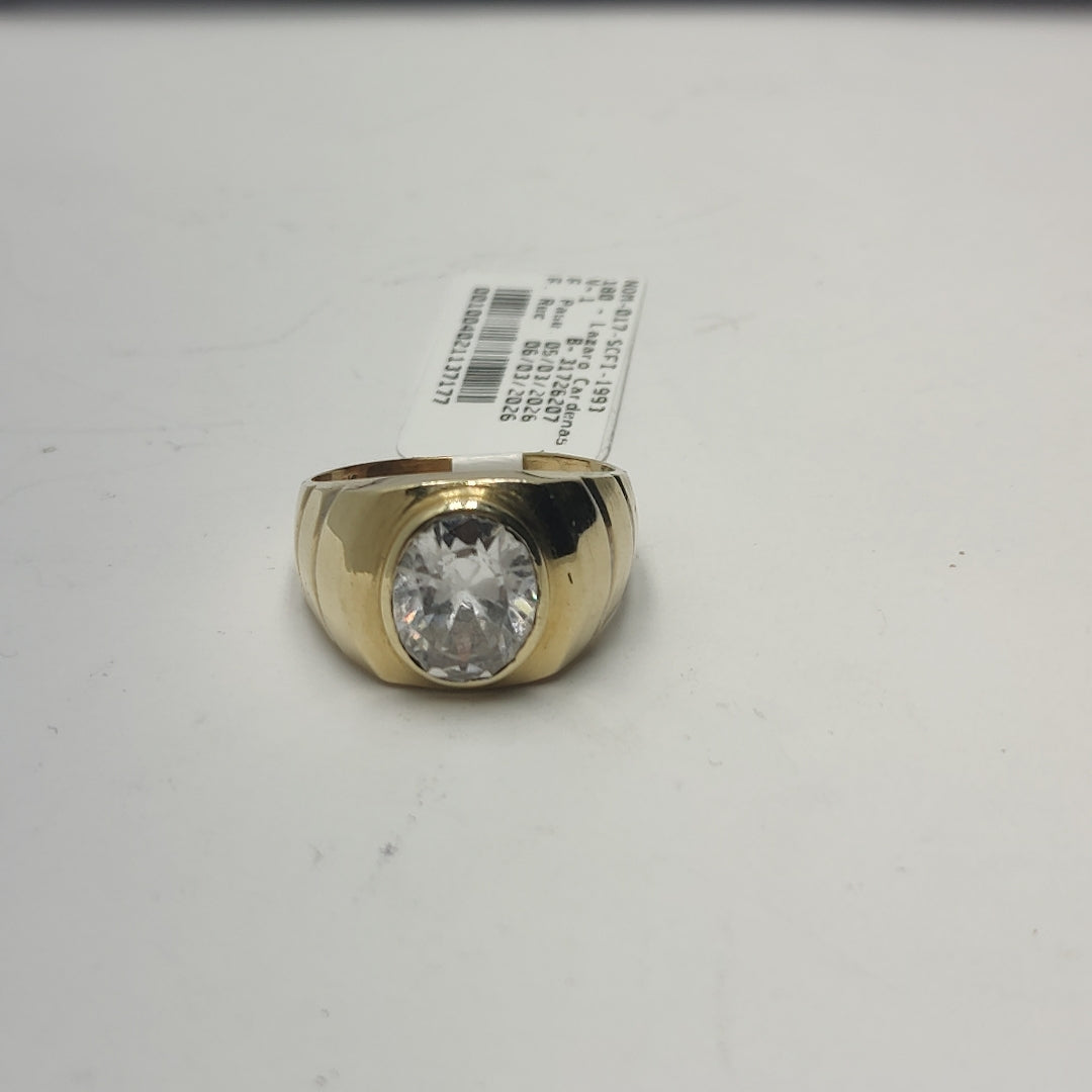 ANILLO ORO 10 K 6,50 GRMS (SEMINUEVO)