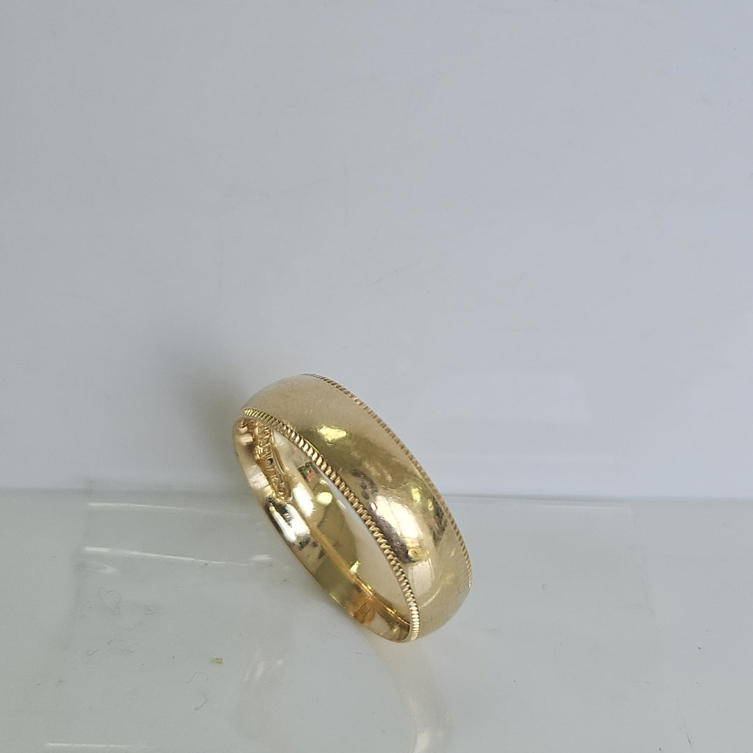 ARGOLLA ORO 14 K 6.2 GRMS (SEMINUEVO)