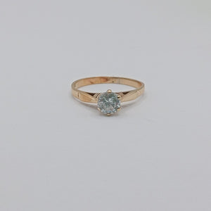 SOLITARIO ORO 14 K 1,70 GRMS (SEMINUEVO)