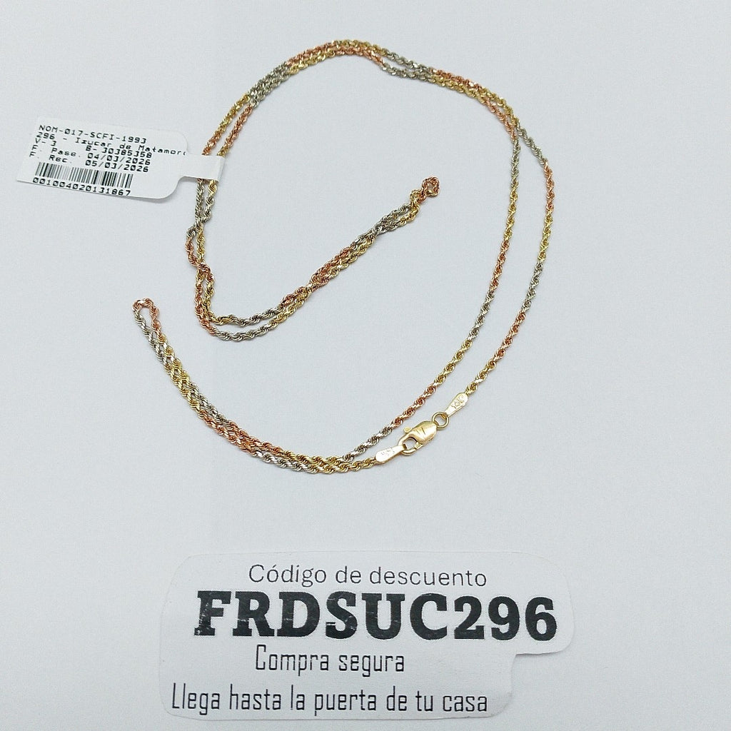 CADENA ORO 14 K 5.4 GRMS (SEMINUEVO)