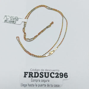 CADENA ORO 14 K 5.4 GRMS (SEMINUEVO)
