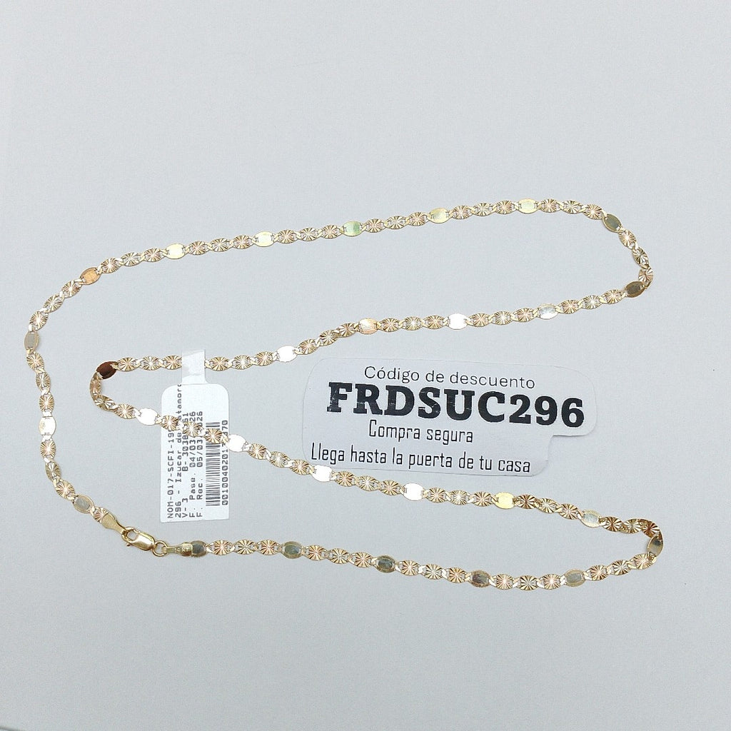 CADENA ORO 14 K 5.7 GRMS (SEMINUEVO)