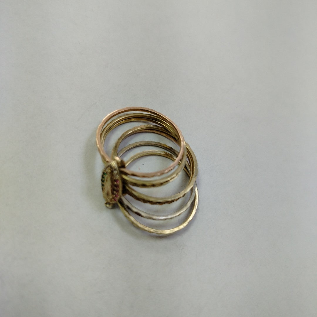 ANILLITO ORO,ORO COMBINADO 10 K 4,50 GRMS (SEMINUEVO)
