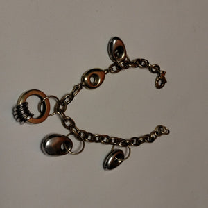 PULSERA ORO COMBINADO 14 K 14,20 GRMS (SEMINUEVO)