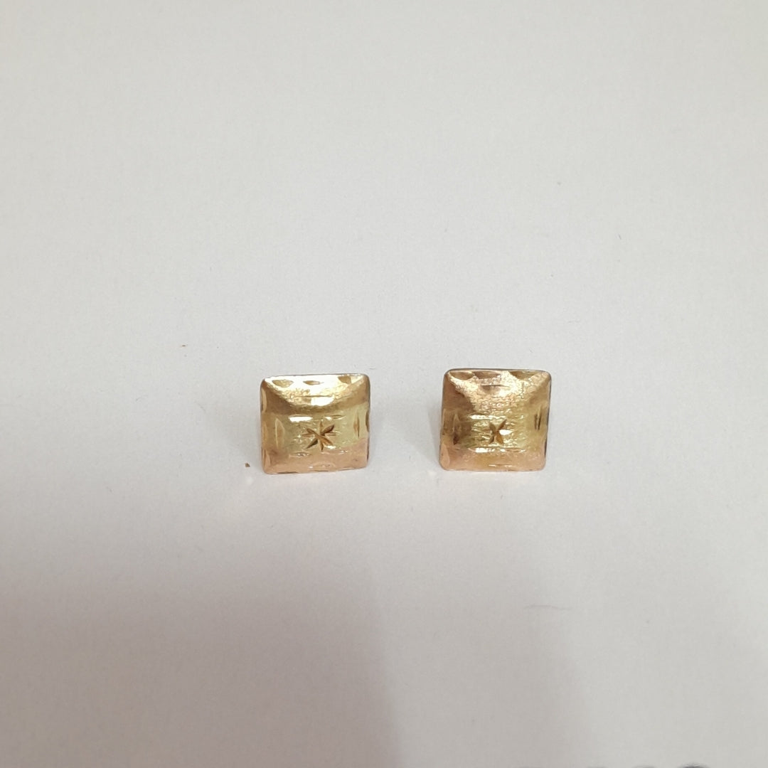 BROQUELES PAR ORO 10 K 1.1 GRMS (SEMINUEVO)