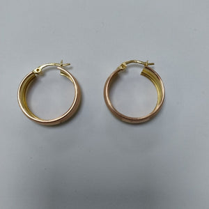 ARRACADAS PAR ORO 14 K 4,20 GRMS (SEMINUEVO)