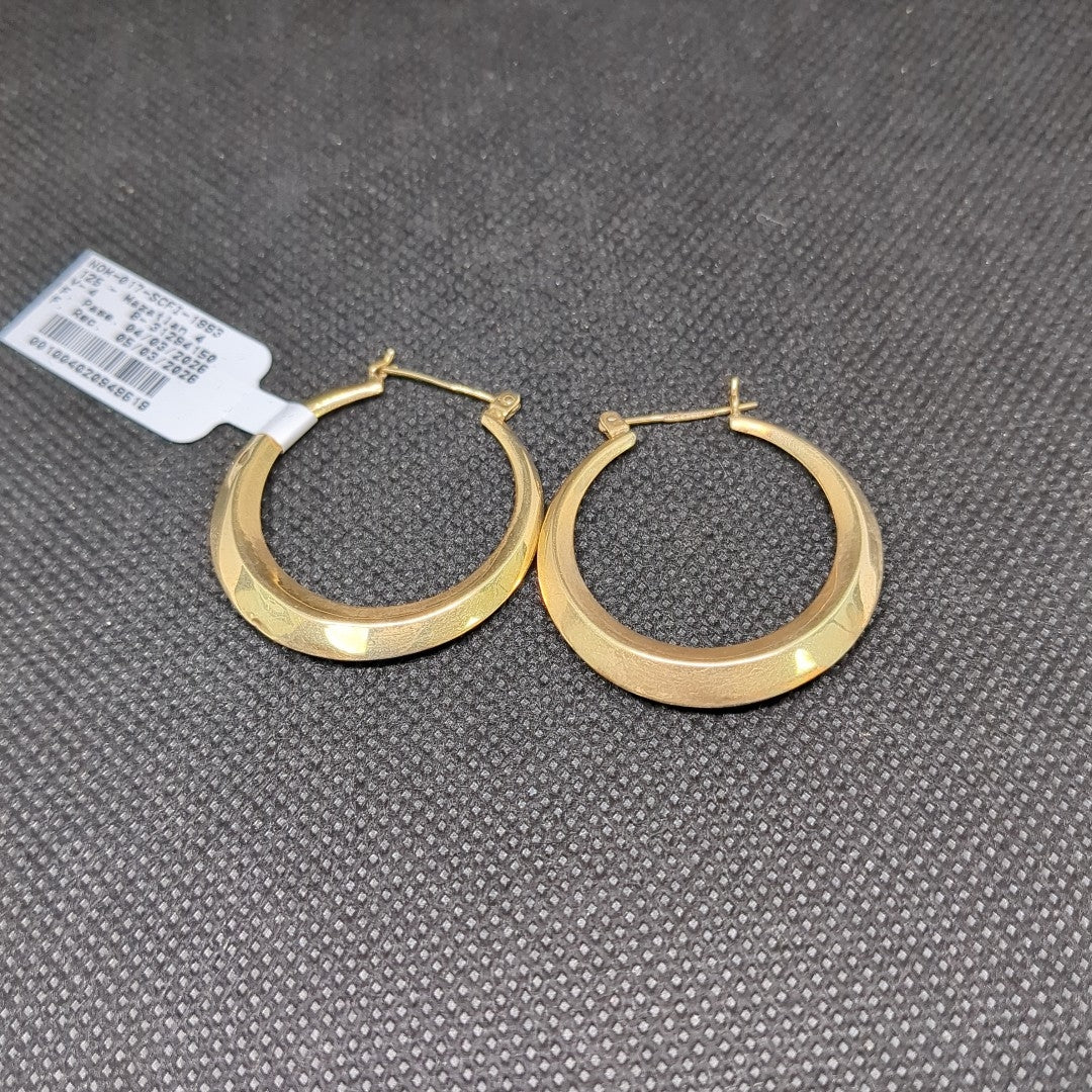 ARRACADAS PAR ORO 10 K 3.9 GRMS (SEMINUEVO)
