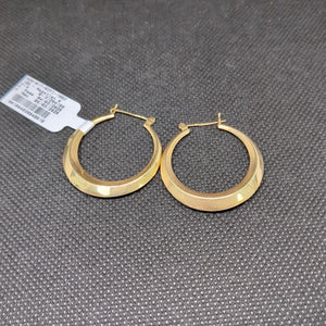 ARRACADAS PAR ORO 10 K 3.9 GRMS (SEMINUEVO)