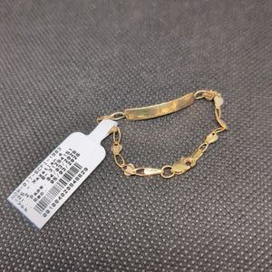 ESCLAVA ORO, ORO COMBINADO 10 K 1.9 GRMS (SEMINUEVO)