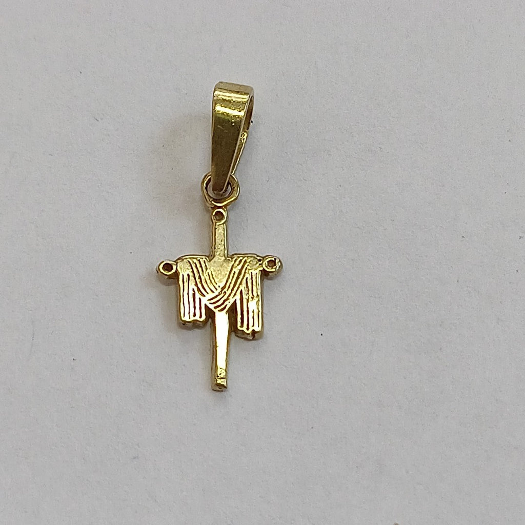 CRUZ, DIJE ORO 14 K 0.6 GRMS (SEMINUEVO)