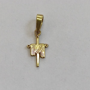 CRUZ, DIJE ORO 14 K 0.6 GRMS (SEMINUEVO)