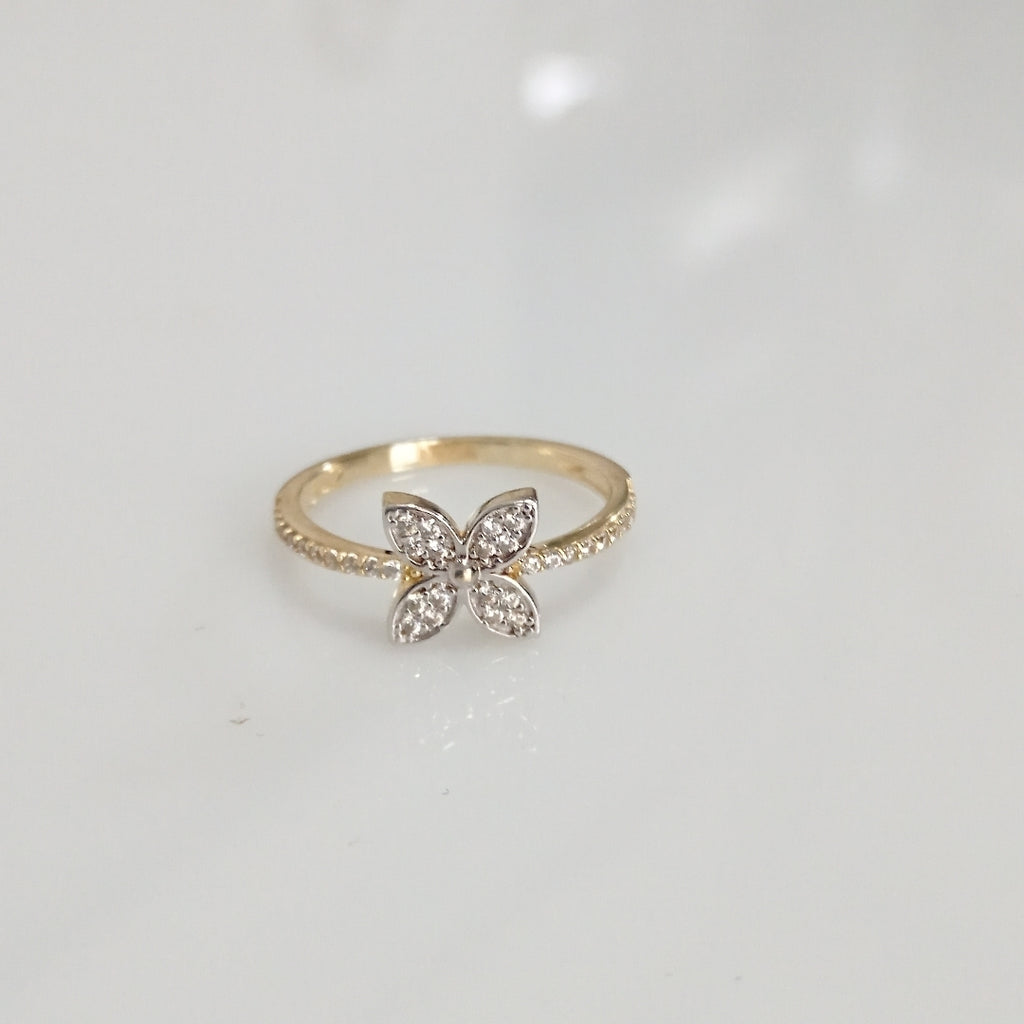 ANILLOS DAMA ORO 14K 2 (NUEVO)