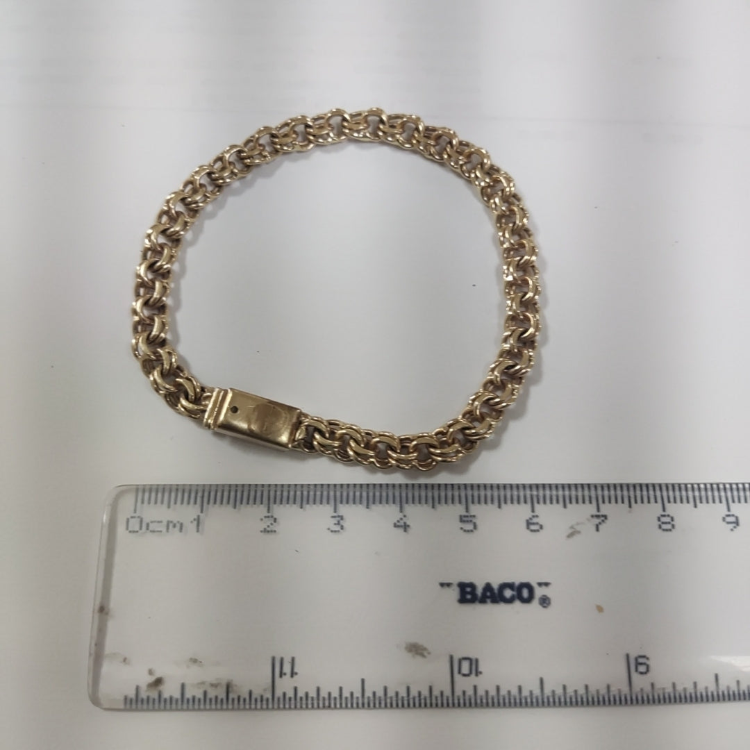 PULSERA ORO 10 K 14.6 GRMS (SEMINUEVO)