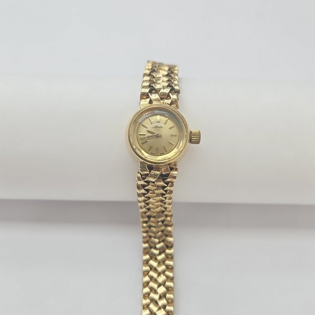 RELOJ CAJA Y PULSO ORO ORO 14 K 30,80 GRMS (SEMINUEVO)