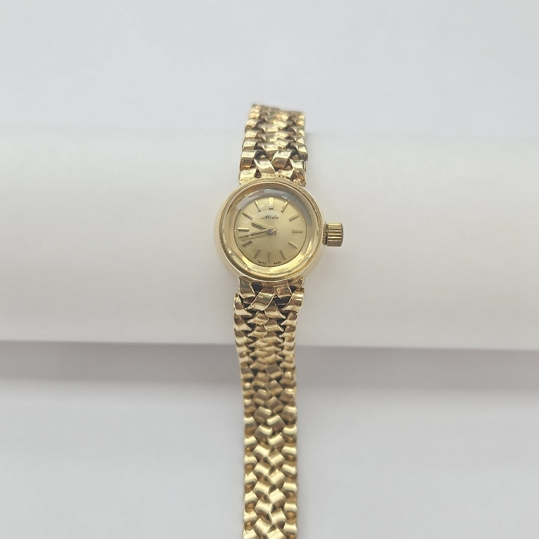 RELOJ CAJA Y PULSO ORO ORO 14 K 30,80 GRMS (SEMINUEVO)