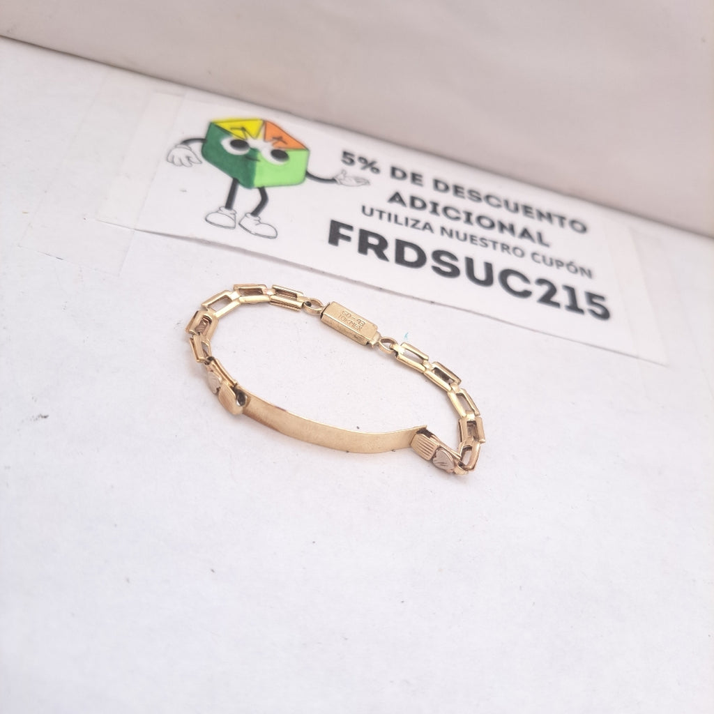 ESCLAVA ORO 10 K 4,10 GRMS (SEMINUEVO)
