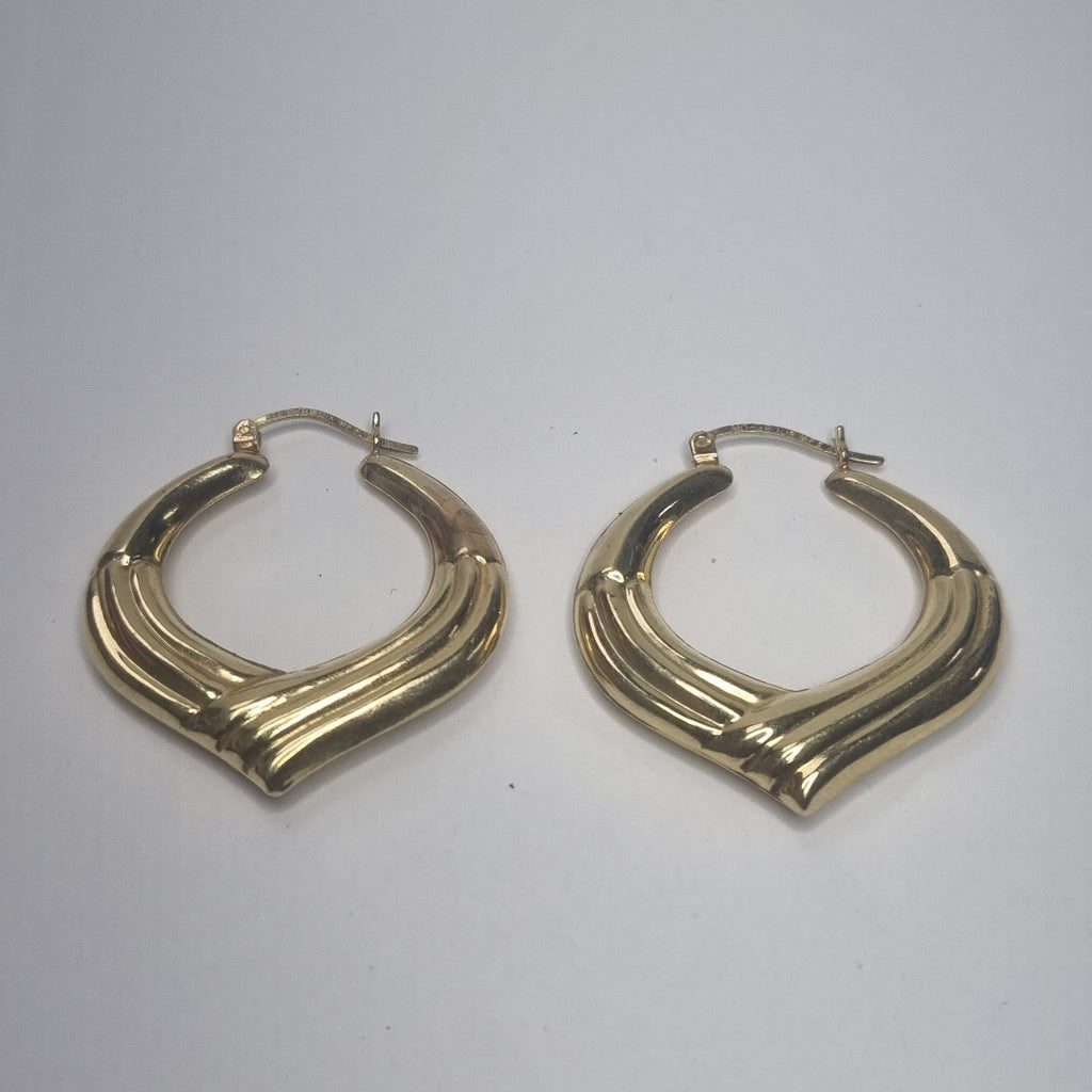 ARRACADAS PAR ORO 10 K 3,60 GRMS (SEMINUEVO)