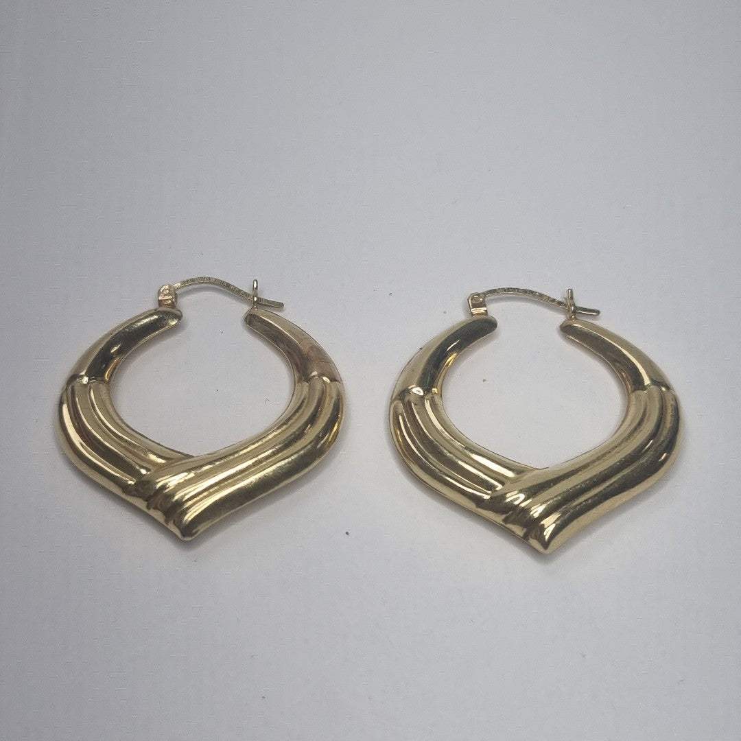 ARRACADAS PAR ORO 10 K 3,60 GRMS (SEMINUEVO)