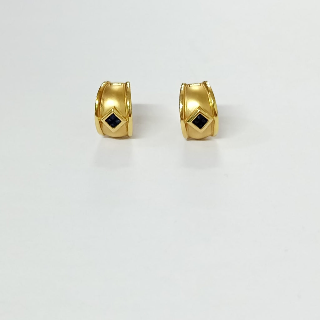 ARRACADAS PAR ORO 14 K 5.5 GRMS (SEMINUEVO)