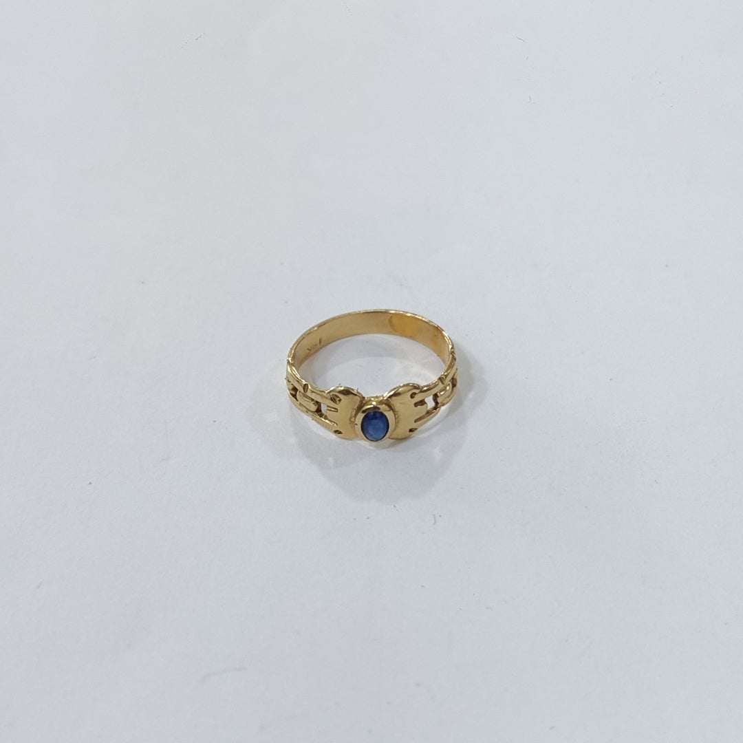 ANILLO ORO 14 K 2,40 GRMS (SEMINUEVO)