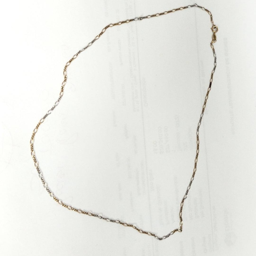 CADENA ORO 14 K 2,20 GRMS (SEMINUEVO)