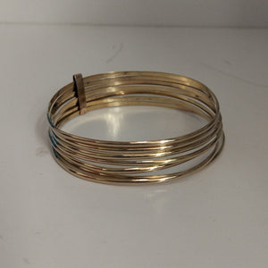 PULSERA RIGIDA ORO 8 K 23.3 GRMS (SEMINUEVO)