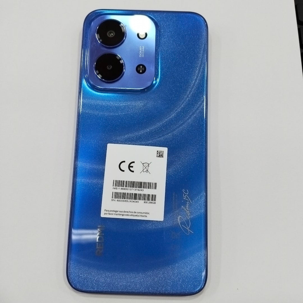 CELULAR XIAOMI REDMI 15C 25078RA3EL (2025) 256 GB 4 GB RAM (SEMINUEVO)