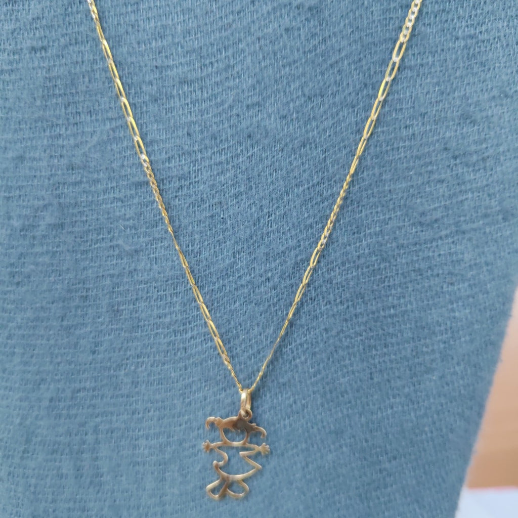 GARGANTILLA ORO 14 K 2,80 GRMS (SEMINUEVO)