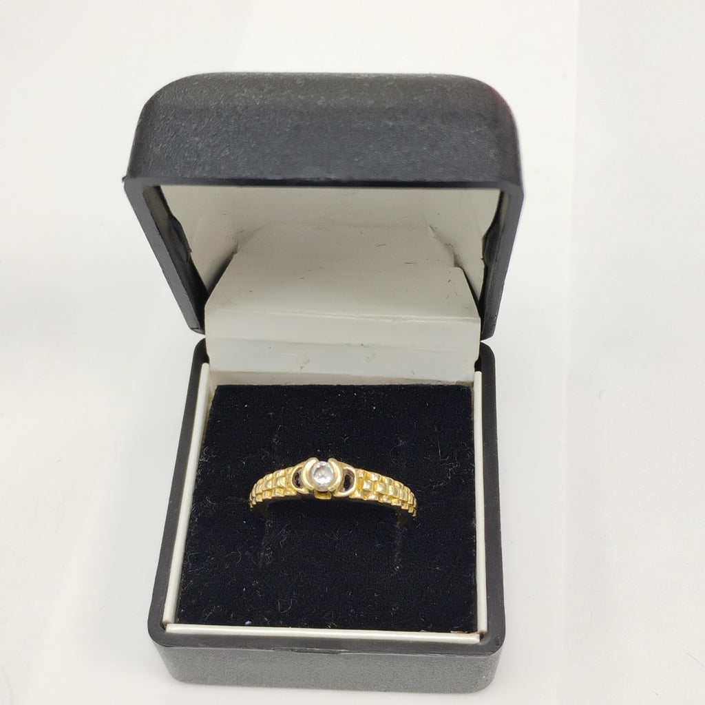 ANILLO ORO 14 K 2,20 GRMS (SEMINUEVO)