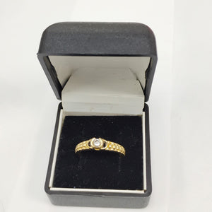 ANILLO ORO 14 K 2,20 GRMS (SEMINUEVO)