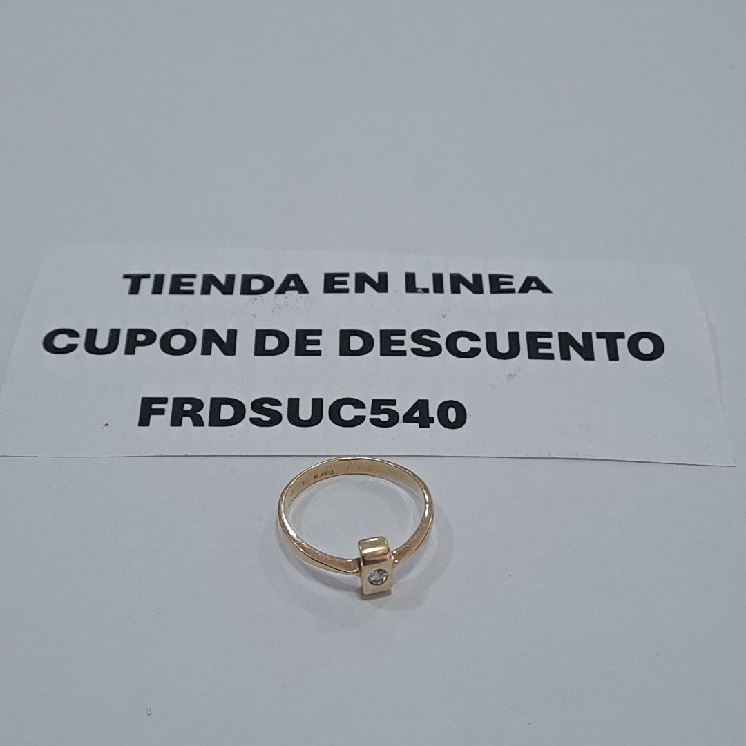 ANILLITO ORO 14 K 2.3 GRMS (SEMINUEVO)