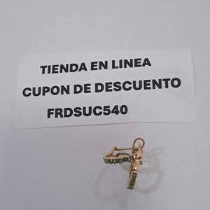 ARETES PAR ORO 14 K 3.9 GRMS (SEMINUEVO)